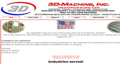 Desktop Screenshot of 3d-machine.com